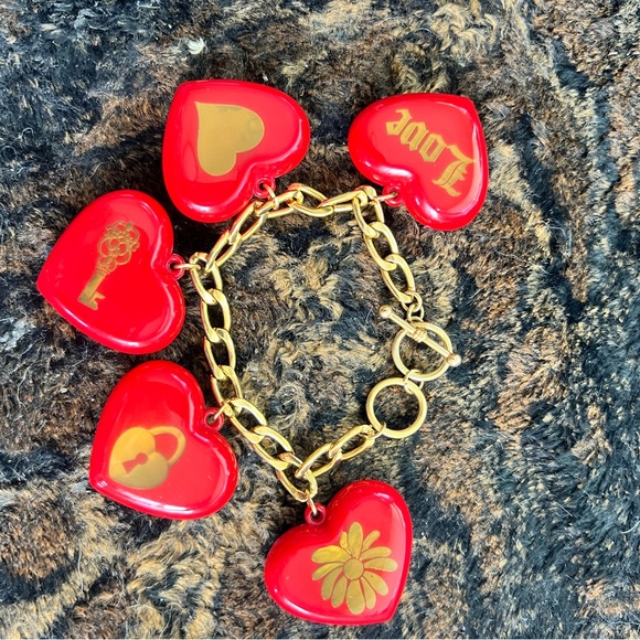 Love Heart 8” and 7 “ Bracelet with HeRt charms - Picture 3 of 6